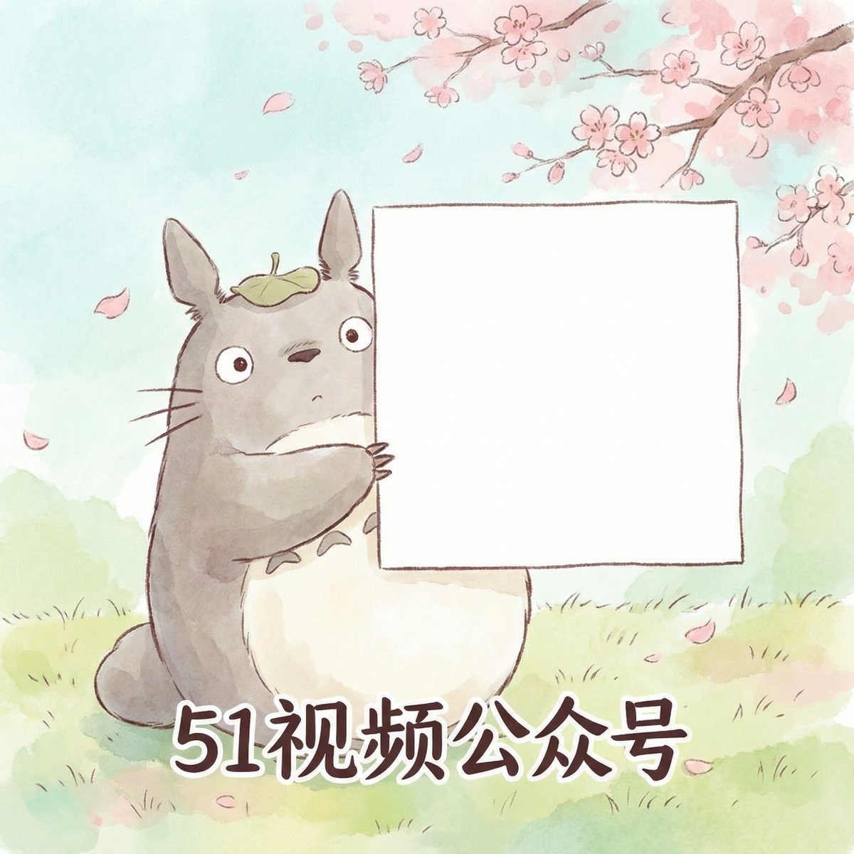 51视频公众号二维码